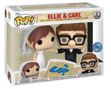 Funko Pop! Carl & Ellie 2 pack Wedding SPECIAL EDITION