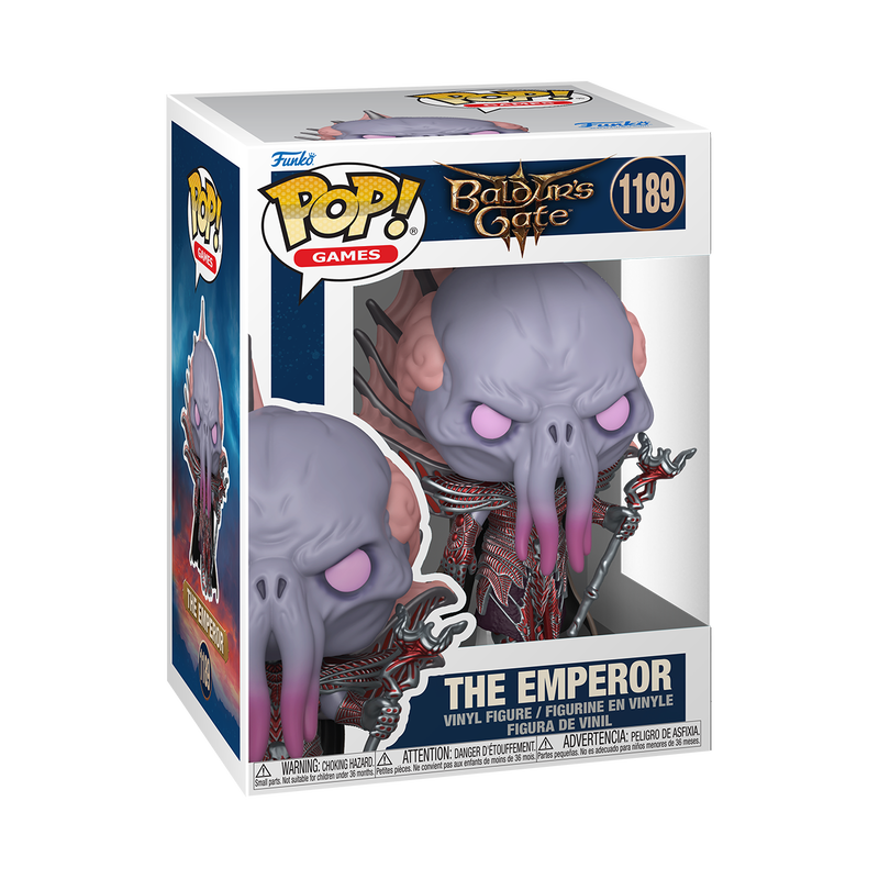 Funko Pop! Games: Baldur's Gate III - Astarion (Bloody) / Jaheira / Raphael / The Emperor *PREORDER*