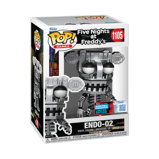 Funko Pop! Games: Five Nights at Freddys - Endo-02 #1105 [Shared Convention Sticker 2025 NYCC] *PREORDER*