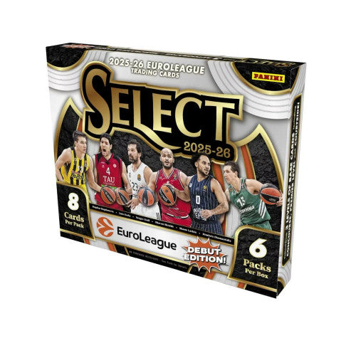 Panini: Select - 2025-26 Euroleague Basketball Hobby Box