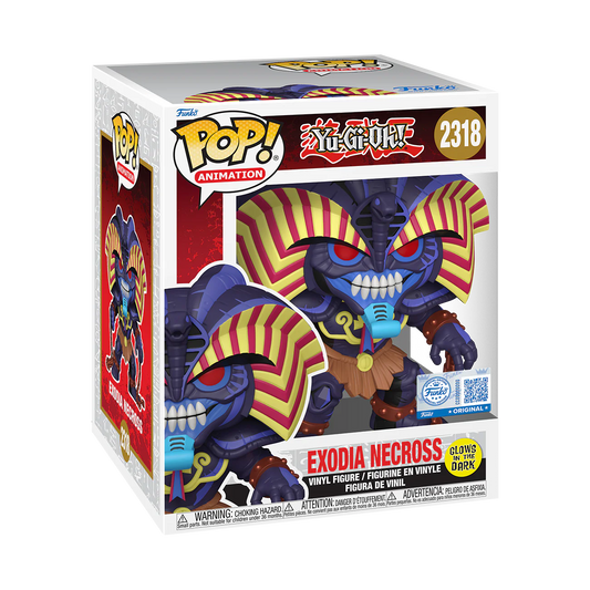 Funko Pop! Anime: Yu-Gi-Oh! - Deluxe 6" Exodia Necross #2318 [Funko Special Edition - Glow-In-The-Dark (GITD)] *PREORDER*