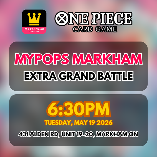 One Piece TCG: Extra Grand Battle - Tuesday May 19th 2026 @ 6:30pm (Markham)