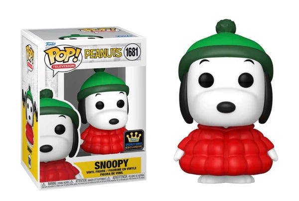 Funko Pop! Peanuts: Snoopy - Snoopy (Puffer Jacket) #1681 [Specialty Series Exclusive] *PREORDER*