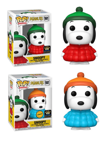 Funko Pop! Peanuts: Snoopy - Snoopy (Puffer Jacket) #1681 [Specialty Series Exclusive] *PREORDER*