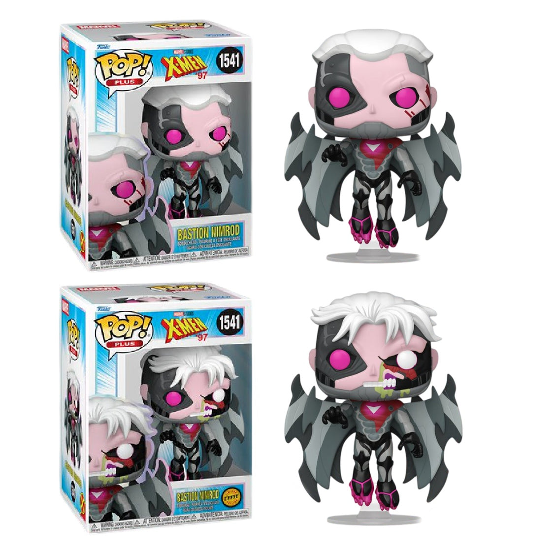 Funko Pop! Marvel: X-Men 97 - Storm / Bastion Nimrod / Gambit (Genosha Battle) / Jubilee / Magneto / Night Crawler