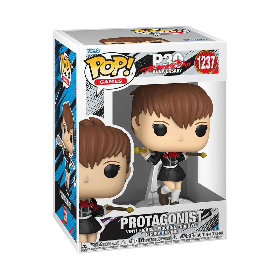 Funko Pop! Games: Persona (30th Anniversary) - Male Protagonist (3) / Female Protagonist (3) / Protagonist (4) / Protagonist (5) / Protagonist (5) [Exclusive] / Igor [Exclusive] *PREORDER*