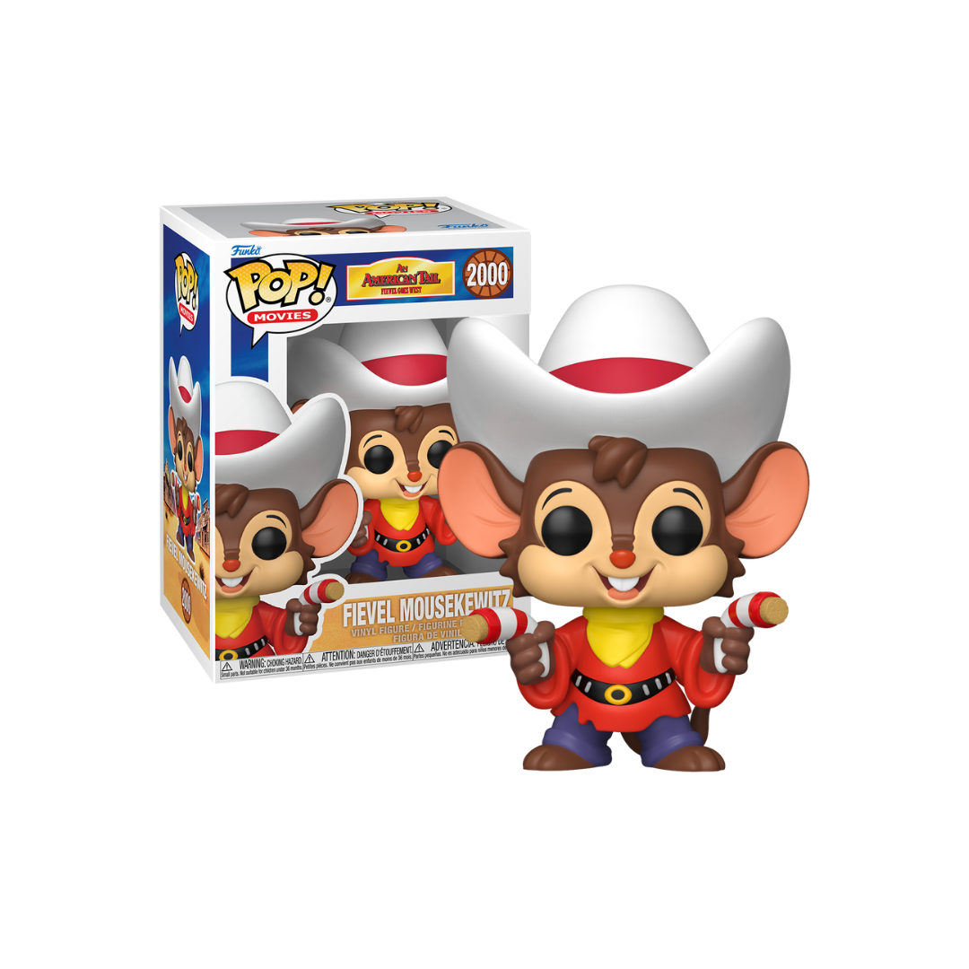Funko Pop! Movies: An American Tail (Fievel Goes West) - Fievel Mousekewitz #2000