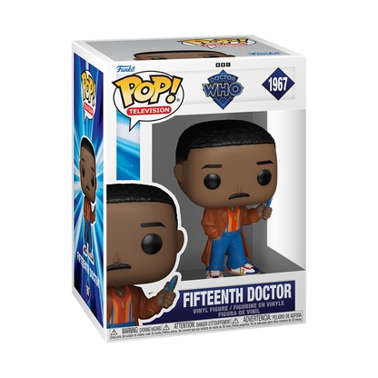 Funko Pop! Television: Doctor Who - Ninth Doctor / River Song / Tenth Doctor / Eleventh Doctor / Fifteenth Doctor / Dalek / Tardis with Tenth Doctor *PREORDER*