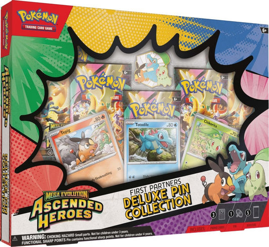Pokemon TCG: Mega Evolutions - Ascended Heroes Deluxe Pin Collection *PREORDER*