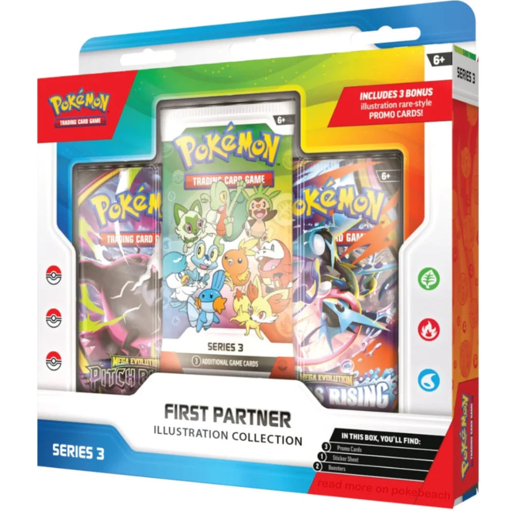 Pokemon TCG - First Partner Illustration Collection Series 3 Box Set *PREORDER*