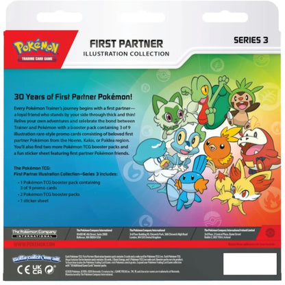 Pokemon TCG - First Partner Illustration Collection Series 3 Box Set *PREORDER*