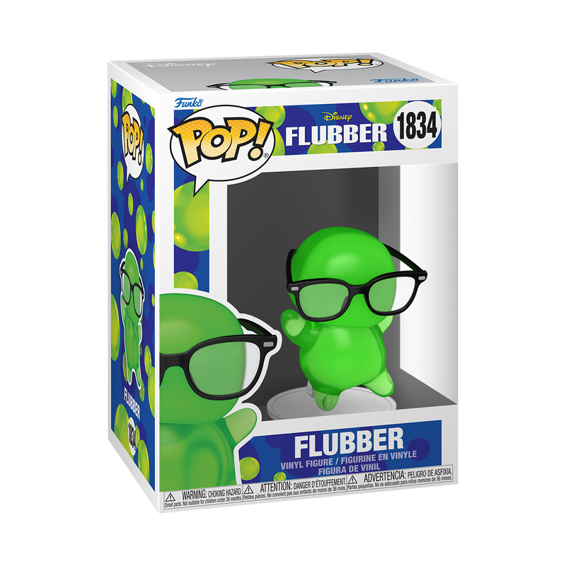 Funko Pop! Movies: Flubber - Professor Brainard with Weebo / Flubber with Glasses *PREORDER*