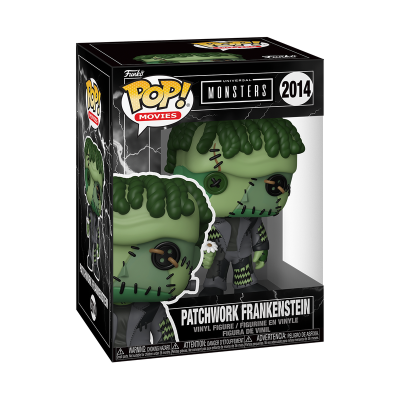 Funko Pop! Movies: Universal Monsters (Patchwork) - Invisible Man / Dracula / Bride / Frankenstein *PREORDER*
