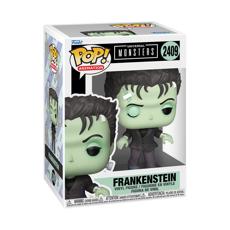 Funko Pop! Animation: Universal Monsters (Anime) - Invisible Man / Dracula / Bride Of Frankenstein / Frankenstein