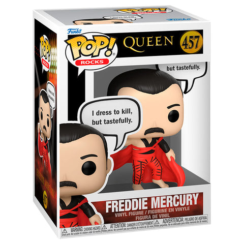 Funko Pop! Music: Rocks - Freddie Mercury (I Dress To Kill, But Tastefully) #457