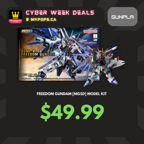 *CYBER WEEK* Bandai: Gunpla - Freedom Gundam [MGSD] Model Kit