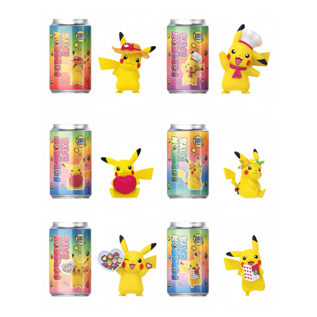 Holly Box x Pokemon - Pokemon Days Pikachu "Picknick" Series Soda Can Figure *PREORDER*
