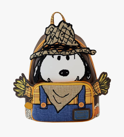 Loungefly: Peanuts - Snoopy Scarecrow Mini Backpack