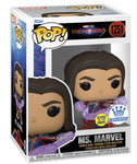 Funko Pop! MARVEL MS MARVEL (FIGHTING STANCE GLOW) #1251 [FUNKO SHOP EXCLUSIVE] *PREORDER*