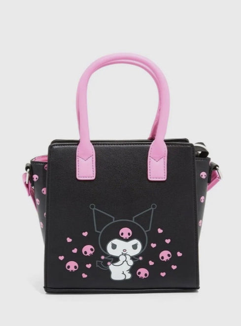 Loungefly: Sanrio - Kuromi Satchel Purse Crossbody Bag