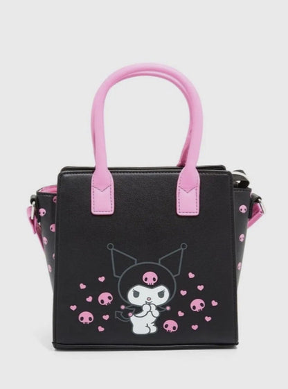 Loungefly: Sanrio - Kuromi Satchel Purse Crossbody Bag