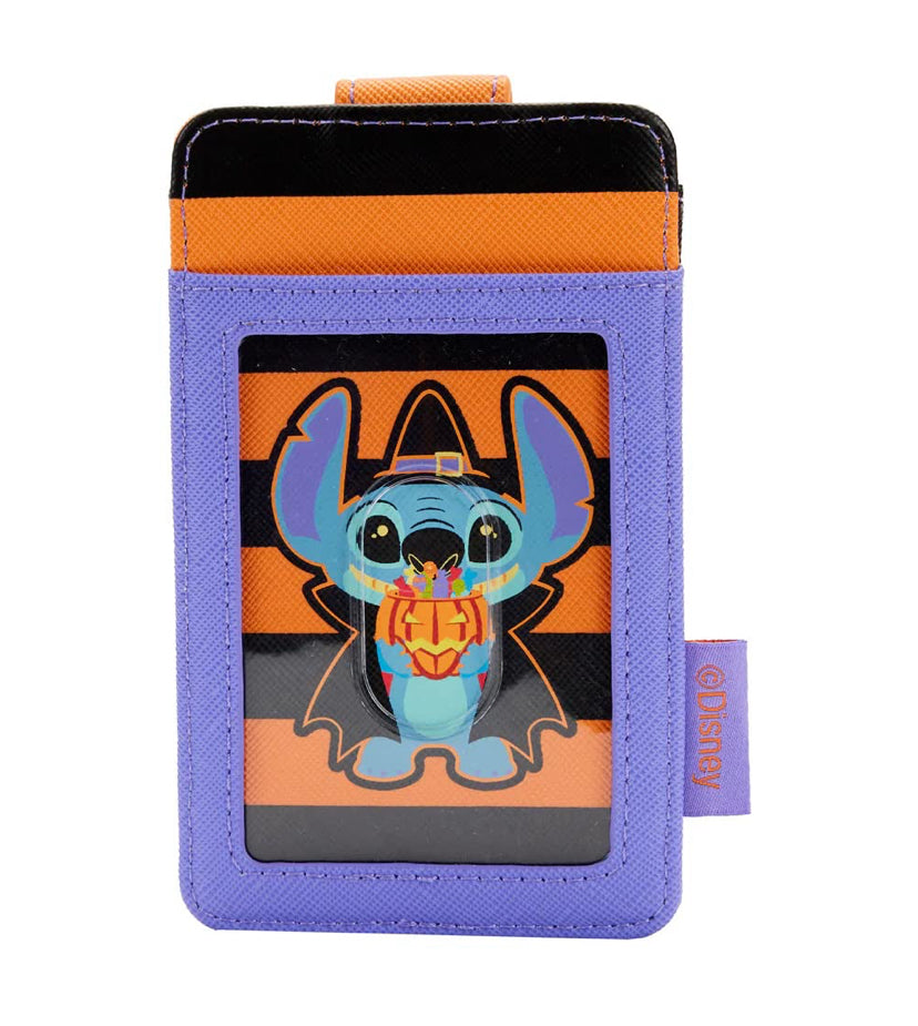 Loungefly: Disney - Lilo & Stitch Halloween Candy Striped Cardholder