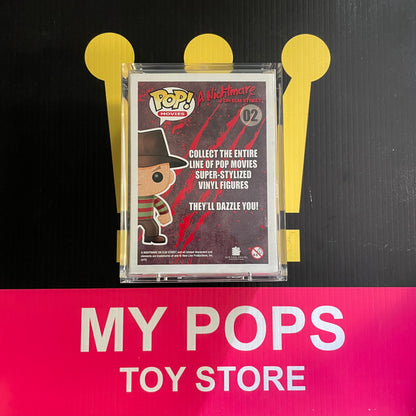 FUNKO POP! MOVIES: NIGHTMARE ON ELM STREET - FREDDY KRUEGER #02 [SIGNED CHASE]