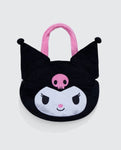 Sanrio - Kuromi Big Face Plush Tote Bag