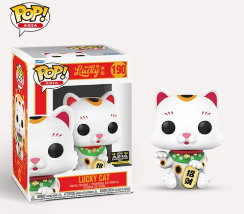 Funko Pop! LUCKY CAT BOBBLEHEAD #190 [ASIA EXCLUSIVE]