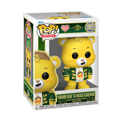 Funko Pop! Care Bears x Wicked - Grumpy Bear (Tin Man) / Tenderheart (Cowardly Lion) / Funshine (Scarecrow) / Love-A-Lot (Glinda) / Good Luck (Elphaba) *PREORDER*