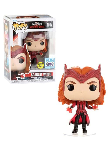 Funko Pop! Marvel: Doctor Strange - Scarlet Witch #1007 [FUN.com Exclusive - GITD]