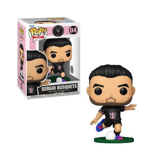 Funko Pop! Sports: MLS Soccer - Sergio Busquets (Inter Miami) #04