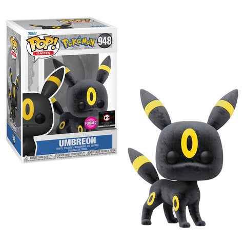 Funko Pop! Games: Pokemon - Umbreon (Flocked) #948 [Exclusive]