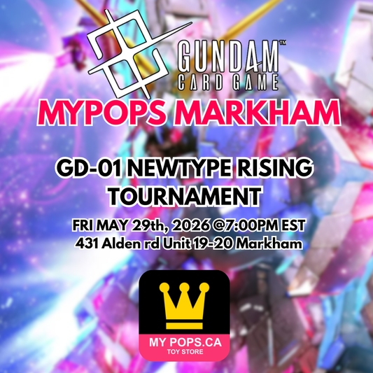 Gundam TCG: GD01 Booster Box Tournament (Markham) - May 29th 2026 @ 7:00PM