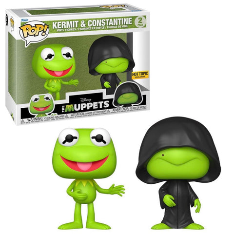 FUNKO POP! DISNEY: THE MUPPETS KERMIT & CONSTANTINE HOT TOPIC EXCLUSIVE *PREORDER*