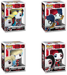 Funko Pop! DC: Harley Quinn - On Apokolips #450 / with Bat #451 / with Pizza #452 / with Weapons #453