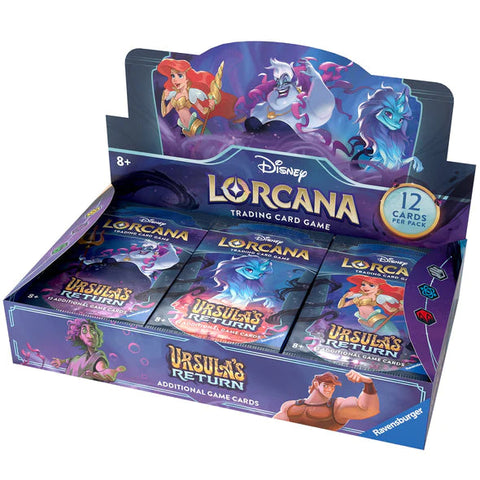 DISNEY LORCANA: URSULAS RETURN - BOOSTER BOX *PREORDER*