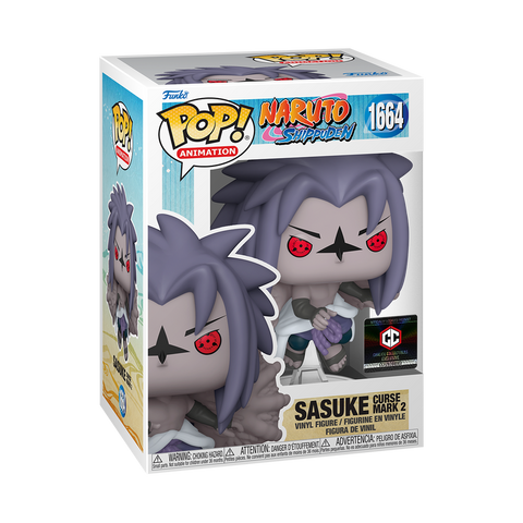 Funko Pop! Anime: Naruto - Sasuke (Curse Mark 2) #1664 [Chalice Collectibles Exclusive]