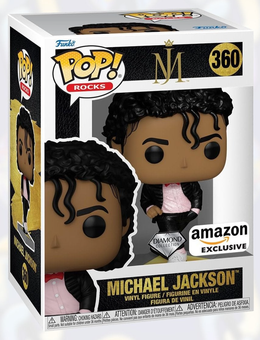 Funko Pop! Music - Michael Jackson (Diamond - Billie Jean) #360 [Amazon Exclusive] *PREORDER*