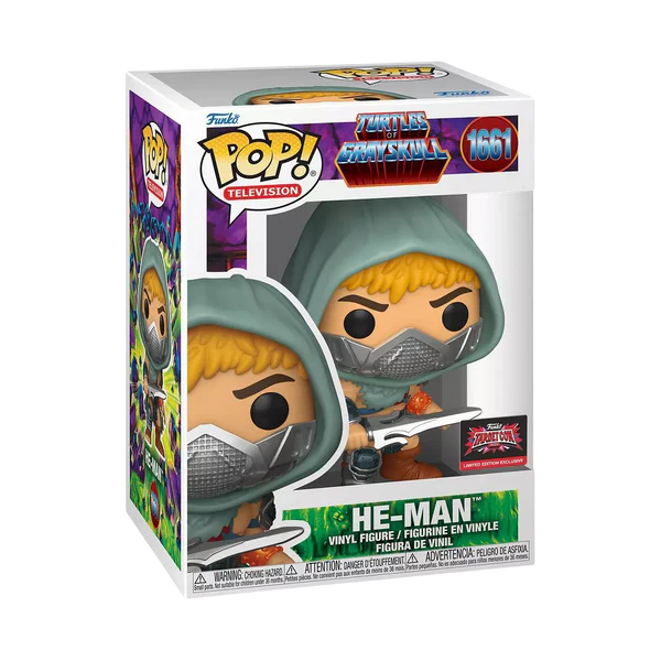 Funko Pop! Television: Masters Of The Universe - He-Man #1661 [2025 TargetCon Exclusive] / Skeletor #1662 [2025 TargetCon Exclusive] *PREORDER*