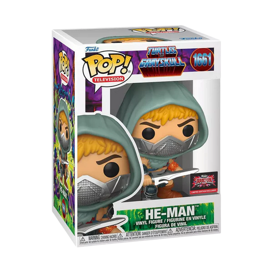 Funko Pop! Television: Masters Of The Universe - He-Man #1661 [2025 TargetCon Exclusive] / Skeletor #1662 [2025 TargetCon Exclusive] *PREORDER*