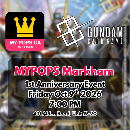 Gundam TCG - 1st Anniversary Event - Markham- Friday Oct 9th @ 7Pm