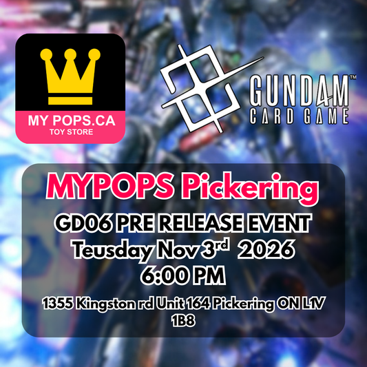 Gundam TCG - GD06 Prerelease Event - Pickering - Tuesday Nov 3rd @ 6pm