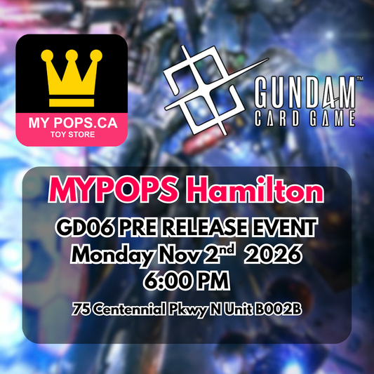 Gundam TCG - GD06 Prerelease Event - Hamilton - Monday Nov 2nd @ 6pm