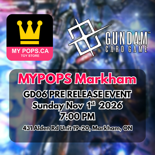 Gundam TCG - GD06 Prerelease Event - Markham - Sun Nov 1st @7pm