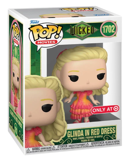 Funko Pop! Movies: Wicked - Glinda In Red Dress #1702 [Target Exclusive]