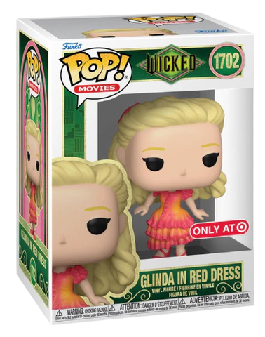 Funko Pop! Movies: Wicked - Glinda In Red Dress #1702 [Target Exclusive]