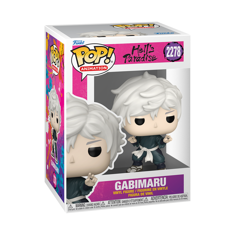 Funko Pop! Anime: Hell's Paradise - Yuzuriha / Toma / Sagiri / Gabimaru / Chobe / Gabimaru (Combat Stance) / Shion