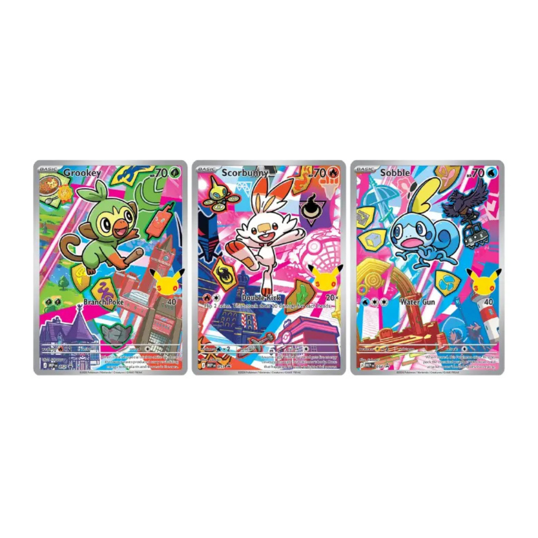 Pokemon TCG - First Partners Series 2 Single Cards / 3pc Set