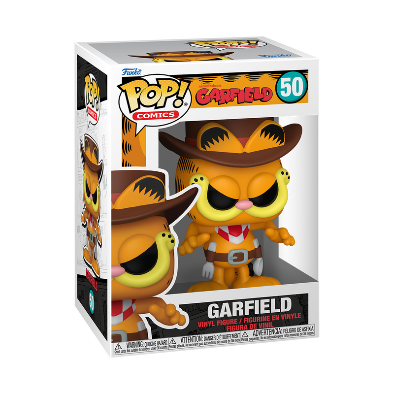 Funko Pop! Comics: Garfield - Odie / Nermal / Garfield (Cowboy)